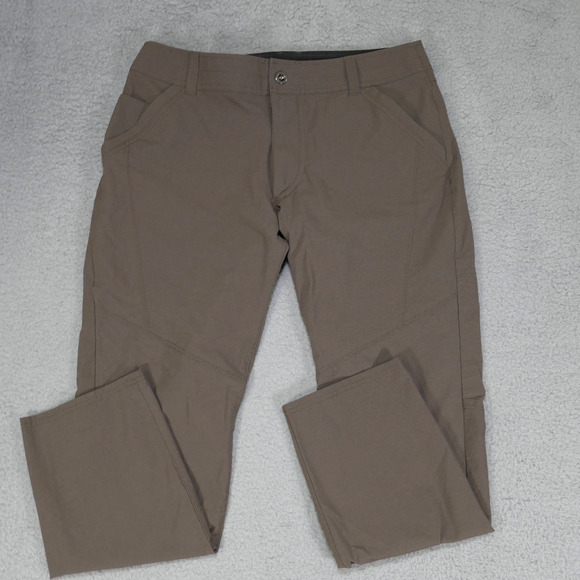 Kuhl Deceptr Pants Mens 34x28 Brown Ripstop Lightweight Hiking Outdoors - Picture 1 of 16